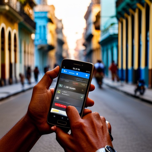 Using a mobile phone in Cuba