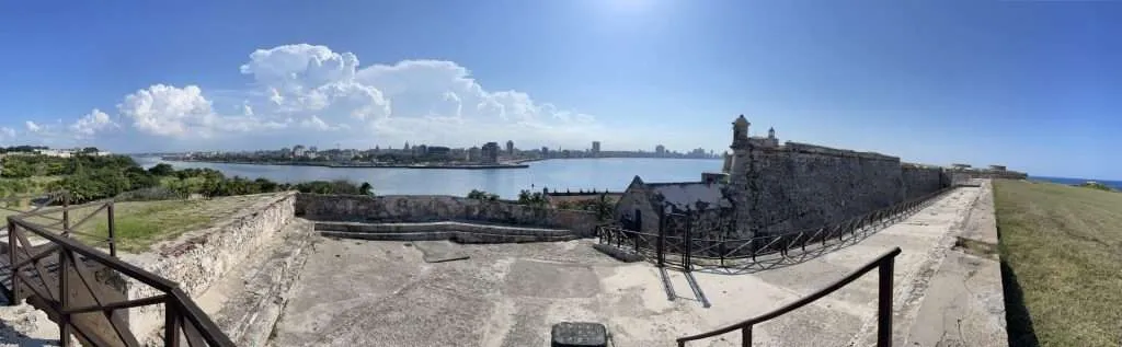 Havana Cuba Morro Castle Castillo De Los Tres Reyes Del Morro Covid travel Cuba