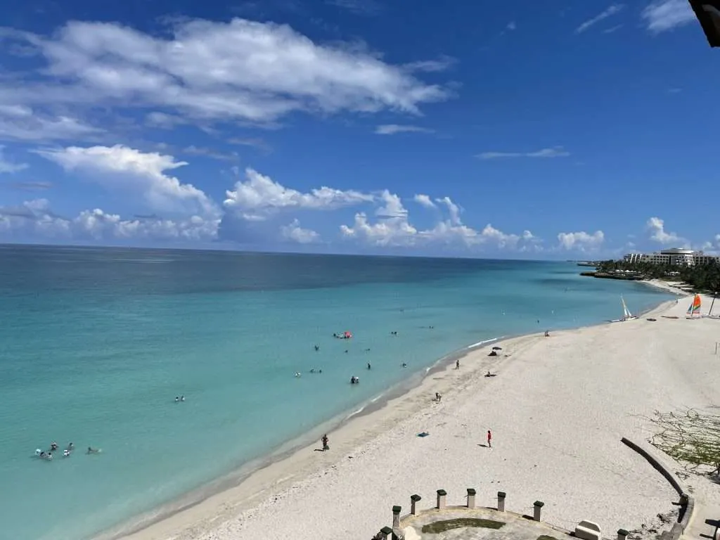 Varadero Cuba Beach Playa from Dupont Mansion Xanadu 