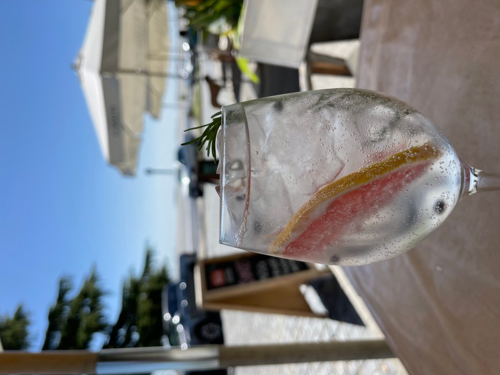 Gin and Tonic in Colonia Uruguay