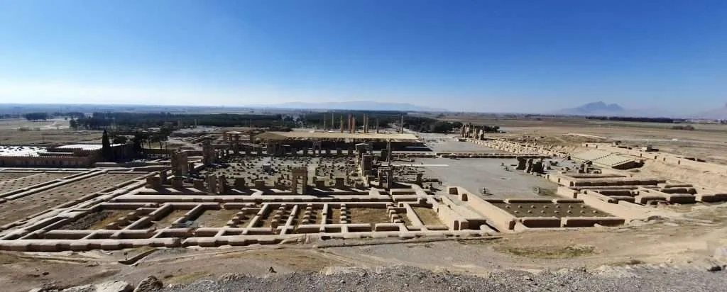 view over Persepolis
