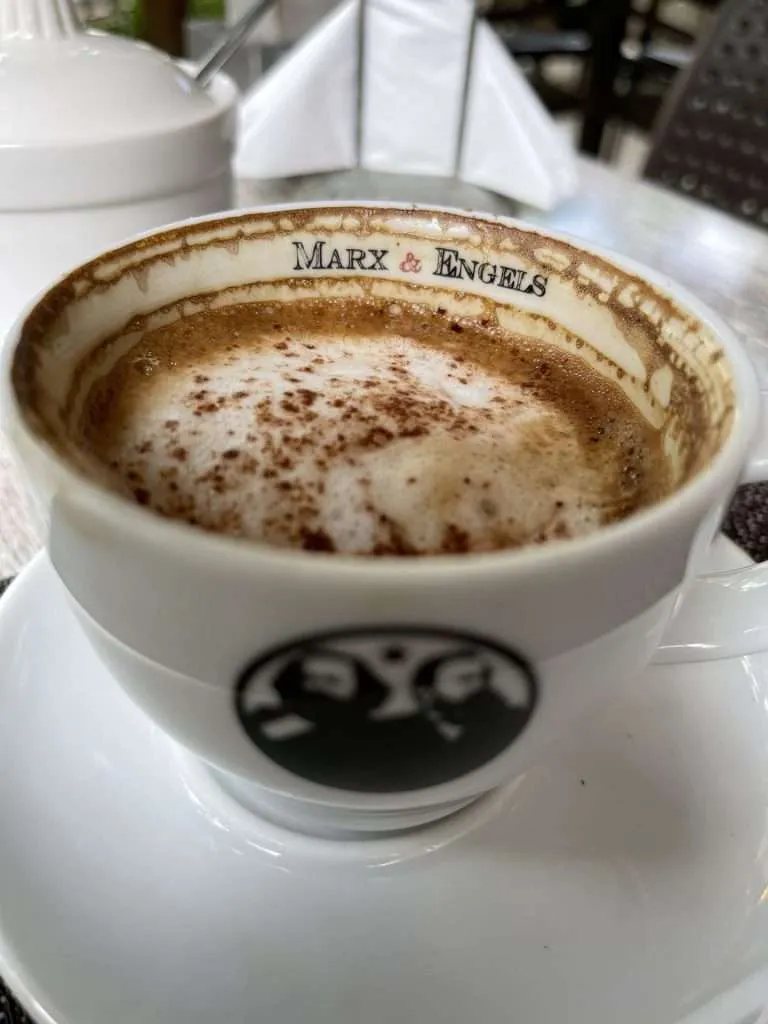 Marxist Coffee Havana Cuba