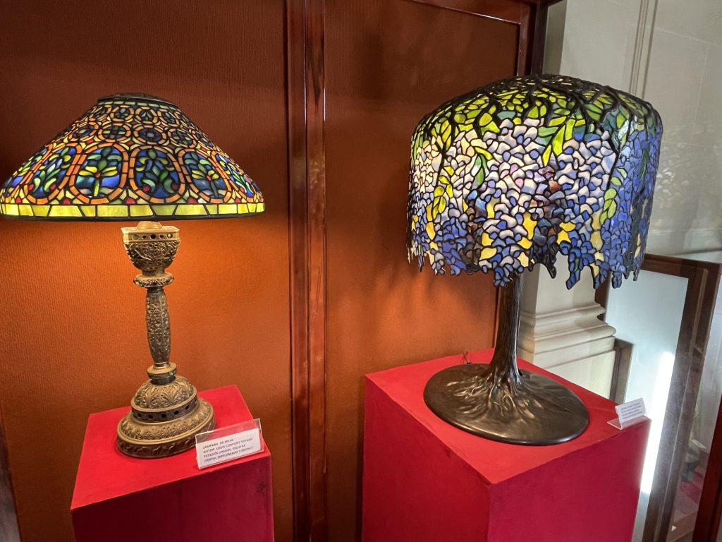 Tiffany lamps in Museo Nacional de Artes Decorativas Havana Cuba