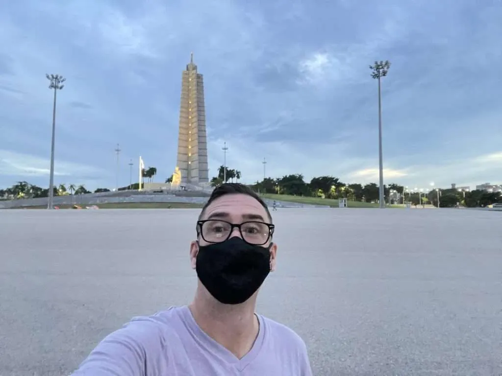 Monumento a José Martí en Vedado Cuba