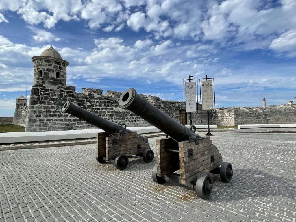 Castillo de San Salvador de la Punta in Havana Cuba