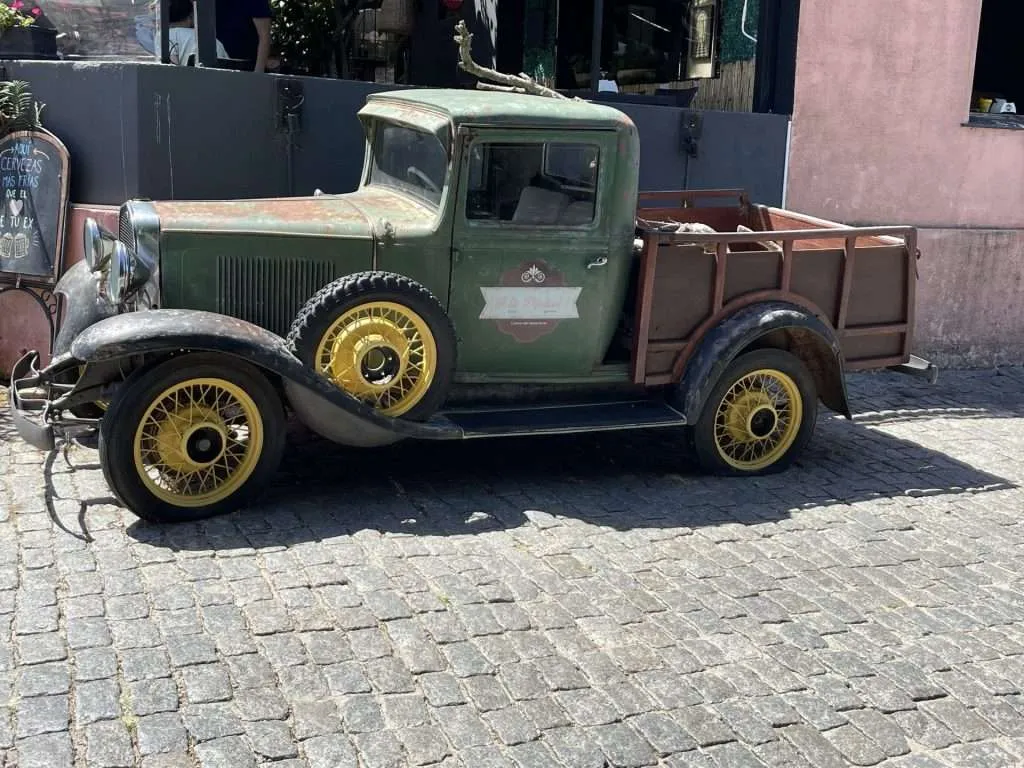 Old cars culture Colonia Del Sacramento Uruguay