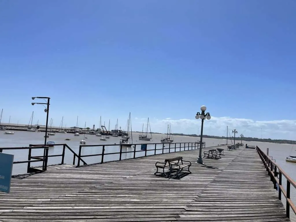 Yacht moorings in Colonia Del Sacramento