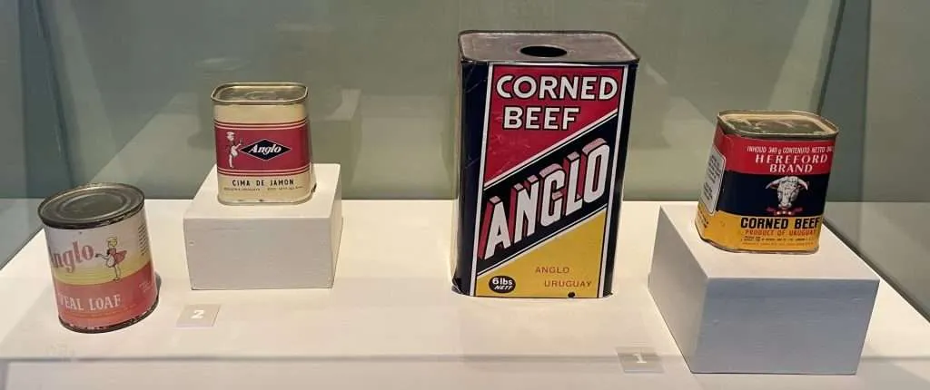 Corned Beef in museum in Ciudad Vieja, Montevideo Uruguay