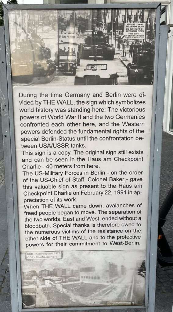 Checkpoint Charlie History