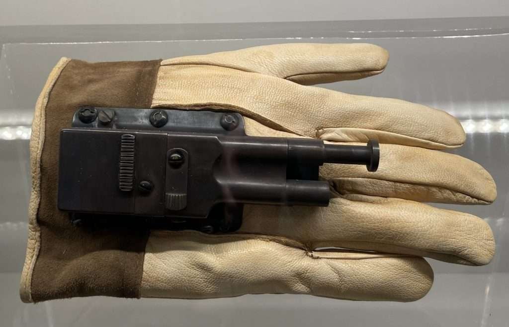 Gun Glove German Spy Museum Berlin