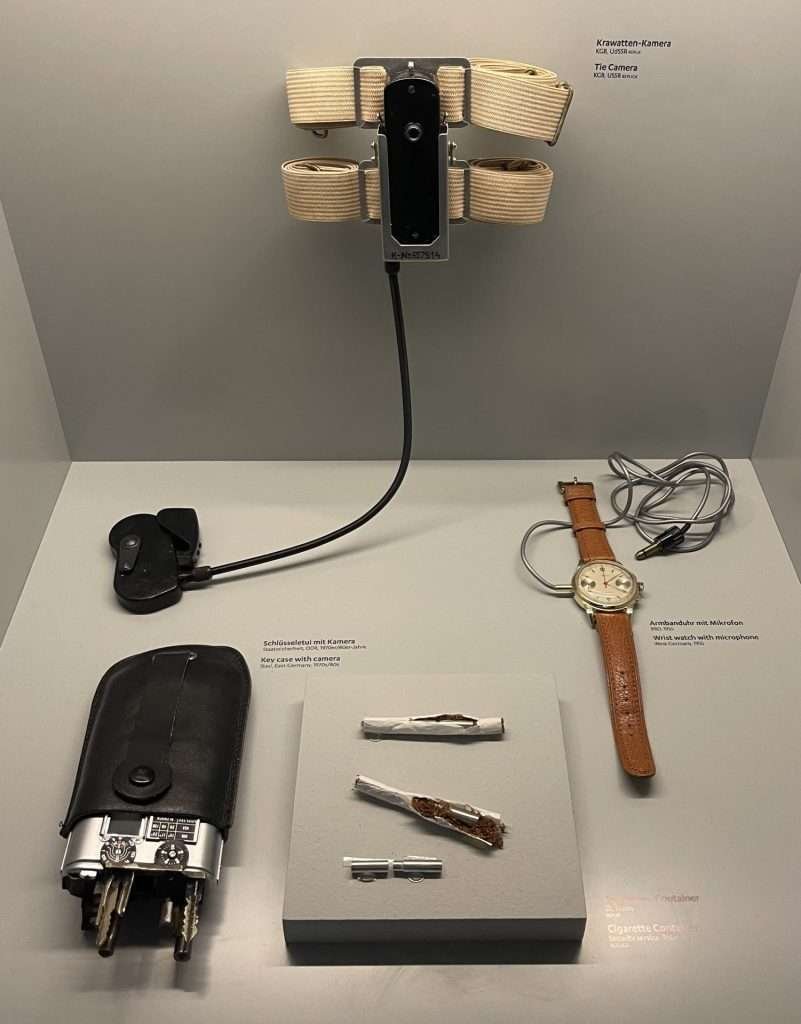 Recorders German Spy Museum Berlin