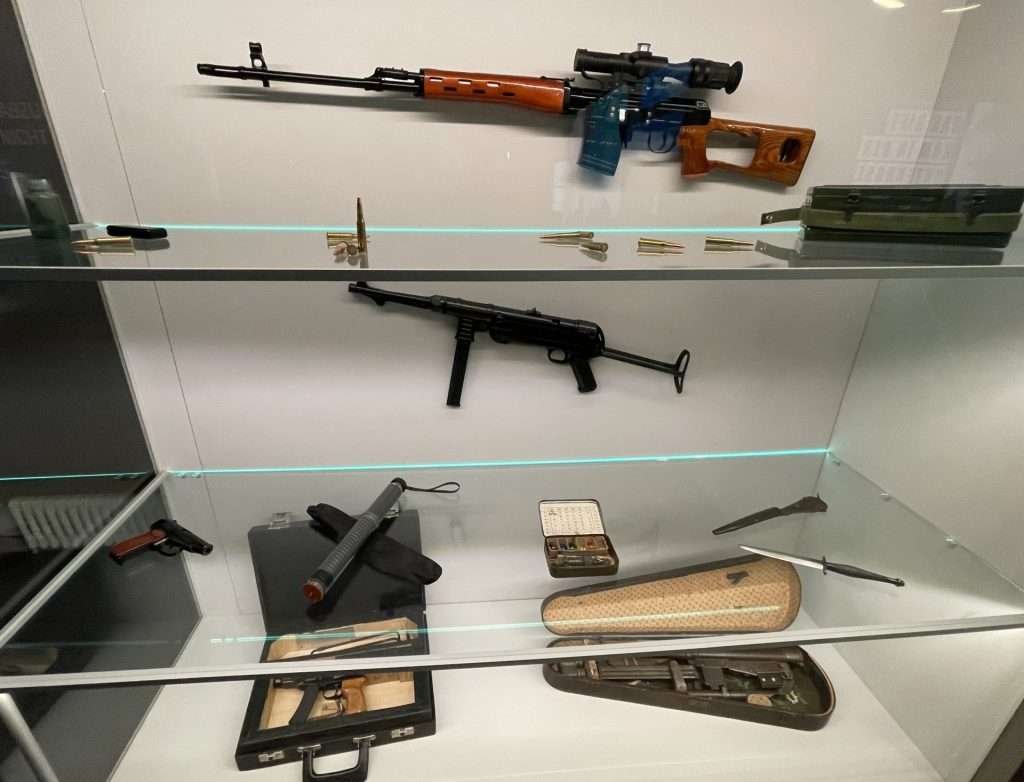 Firearms in German Spy Museum Berlin