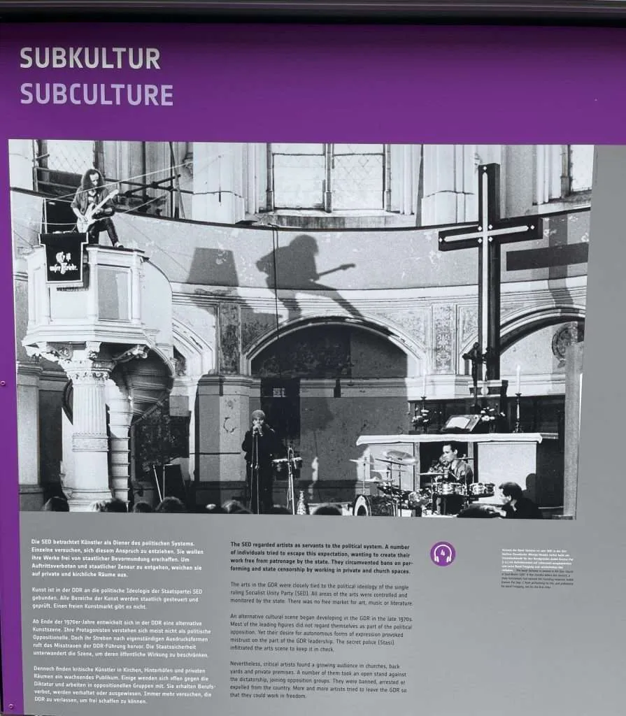 Subculture East Germany Stasi Museum Berlin