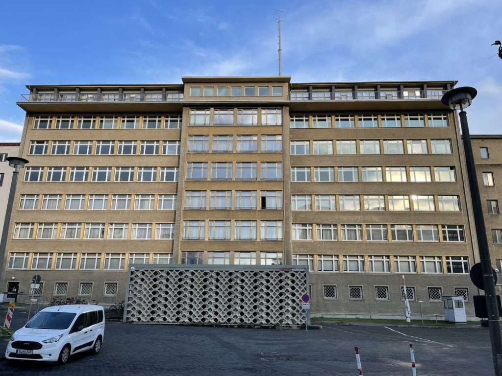 Entry to Stasi Museum Berlin Germany