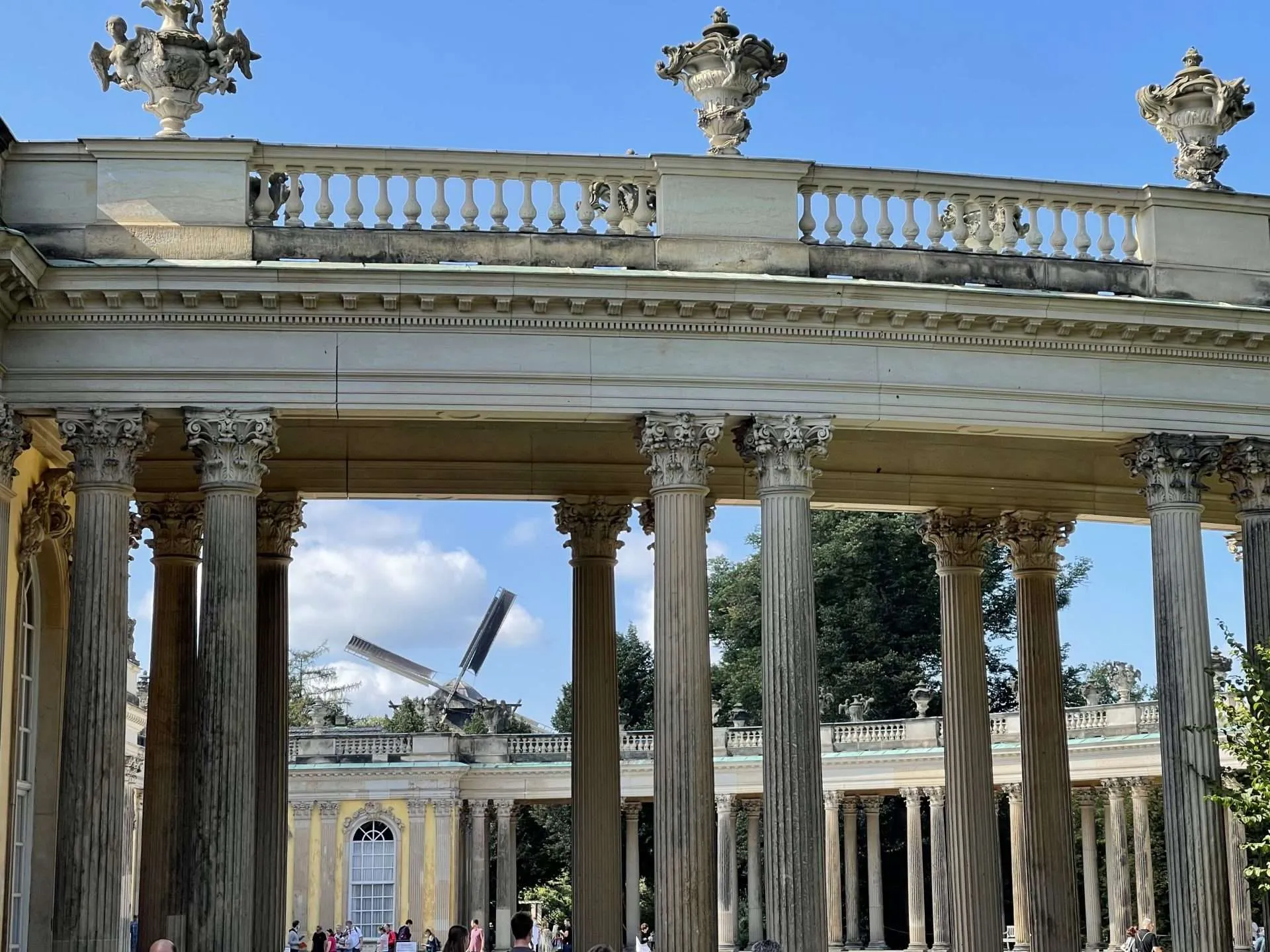 Behind Sanssouci