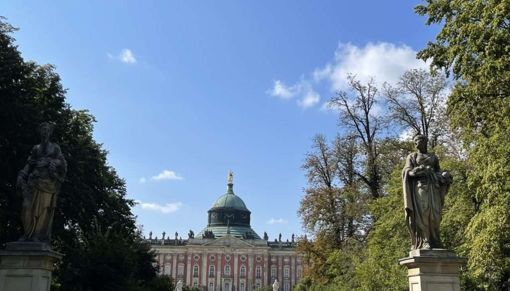 Entry to New Palace Potsdam