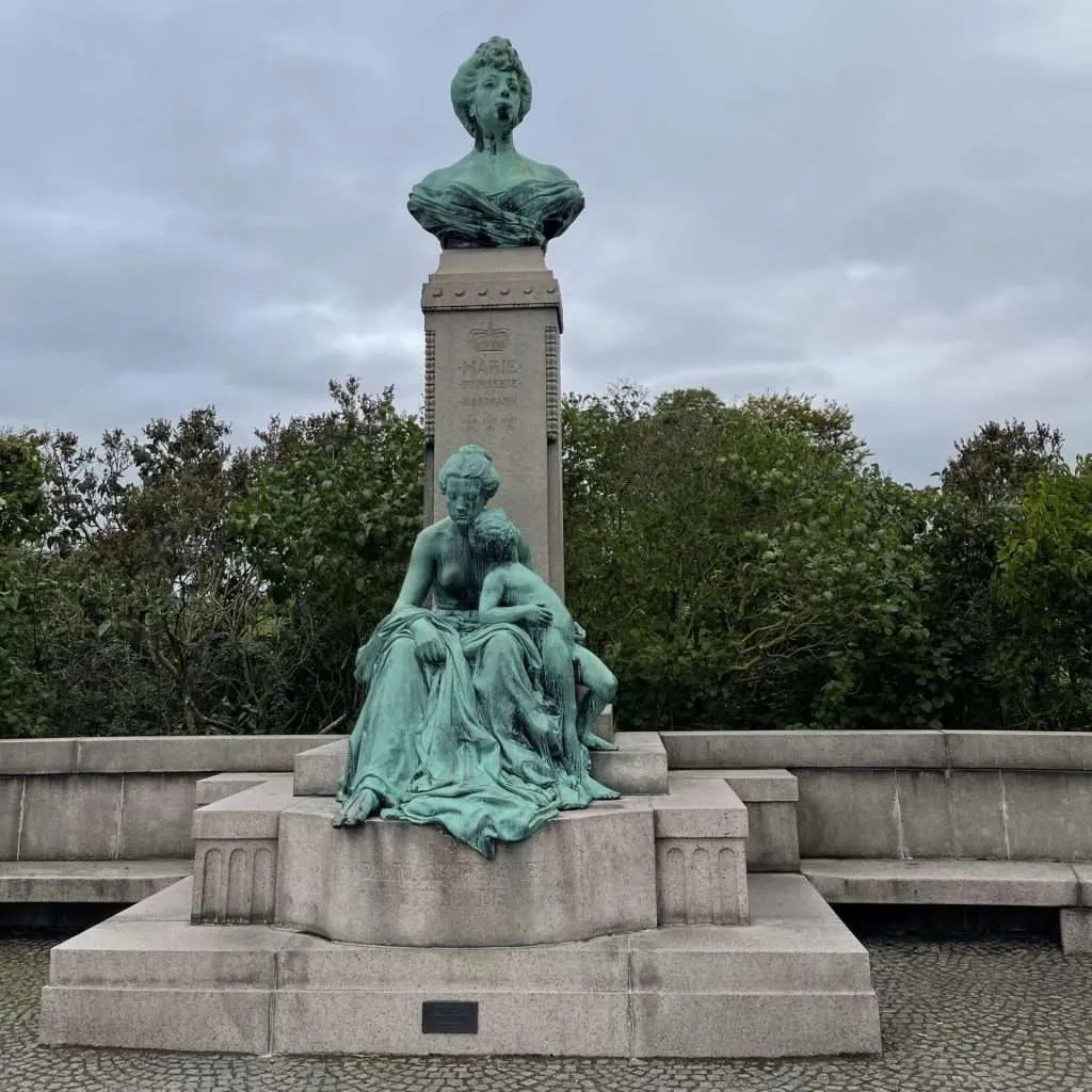 Statue on Copenhagen Waterfront