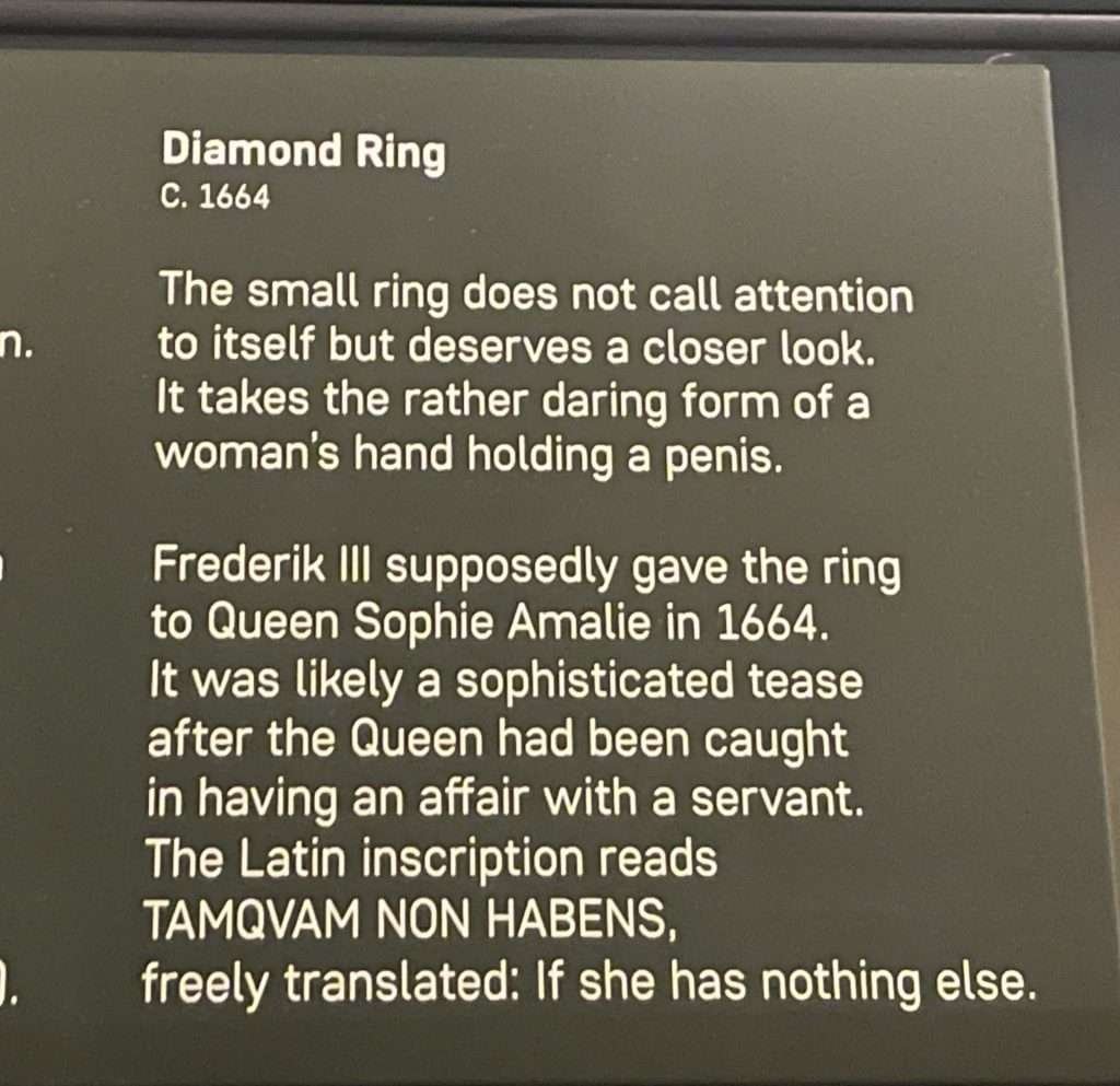 Penis Ring Rosenborg Castle