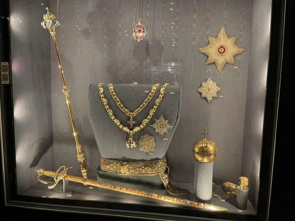 Danish Crown Jewels at Rosenborg Castle