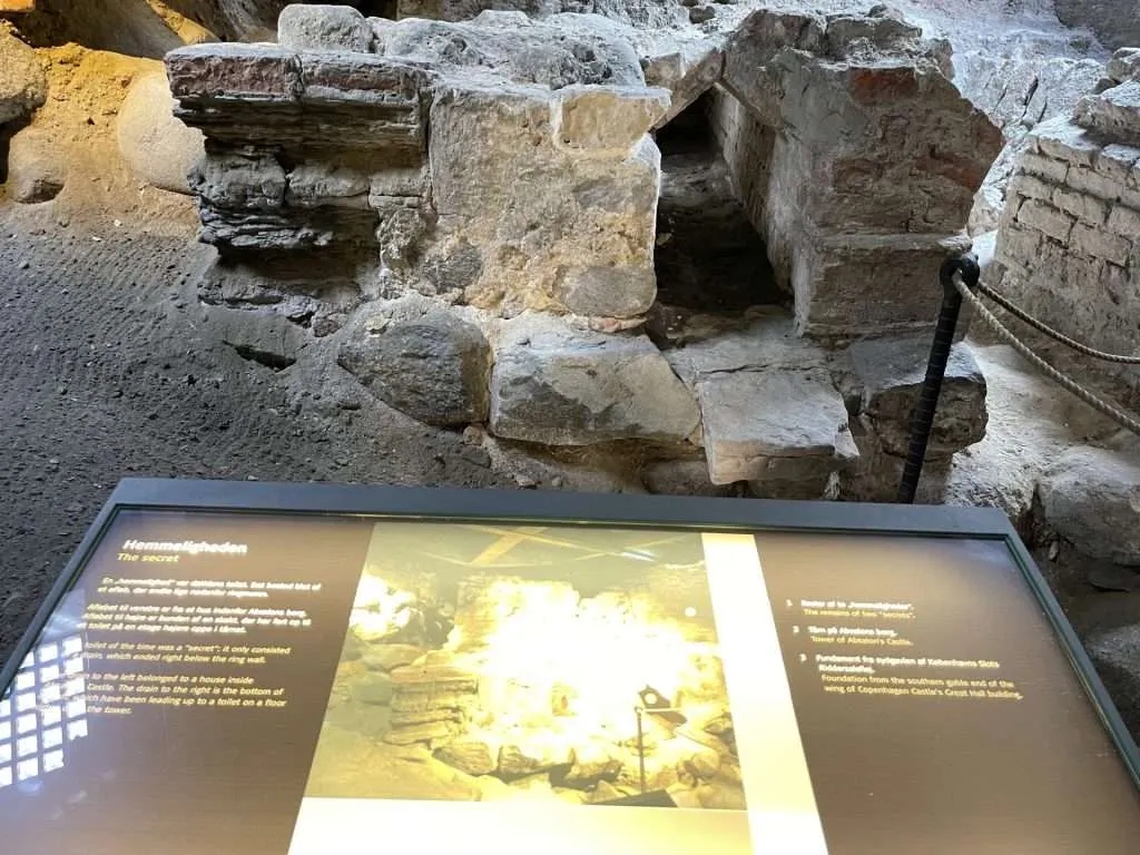 Foundations of Christiansborg Palace