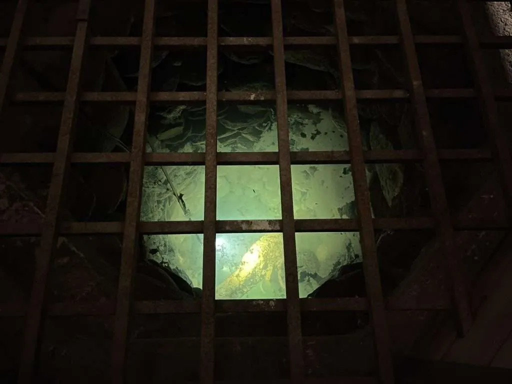 Original well under Christiansborg Palace