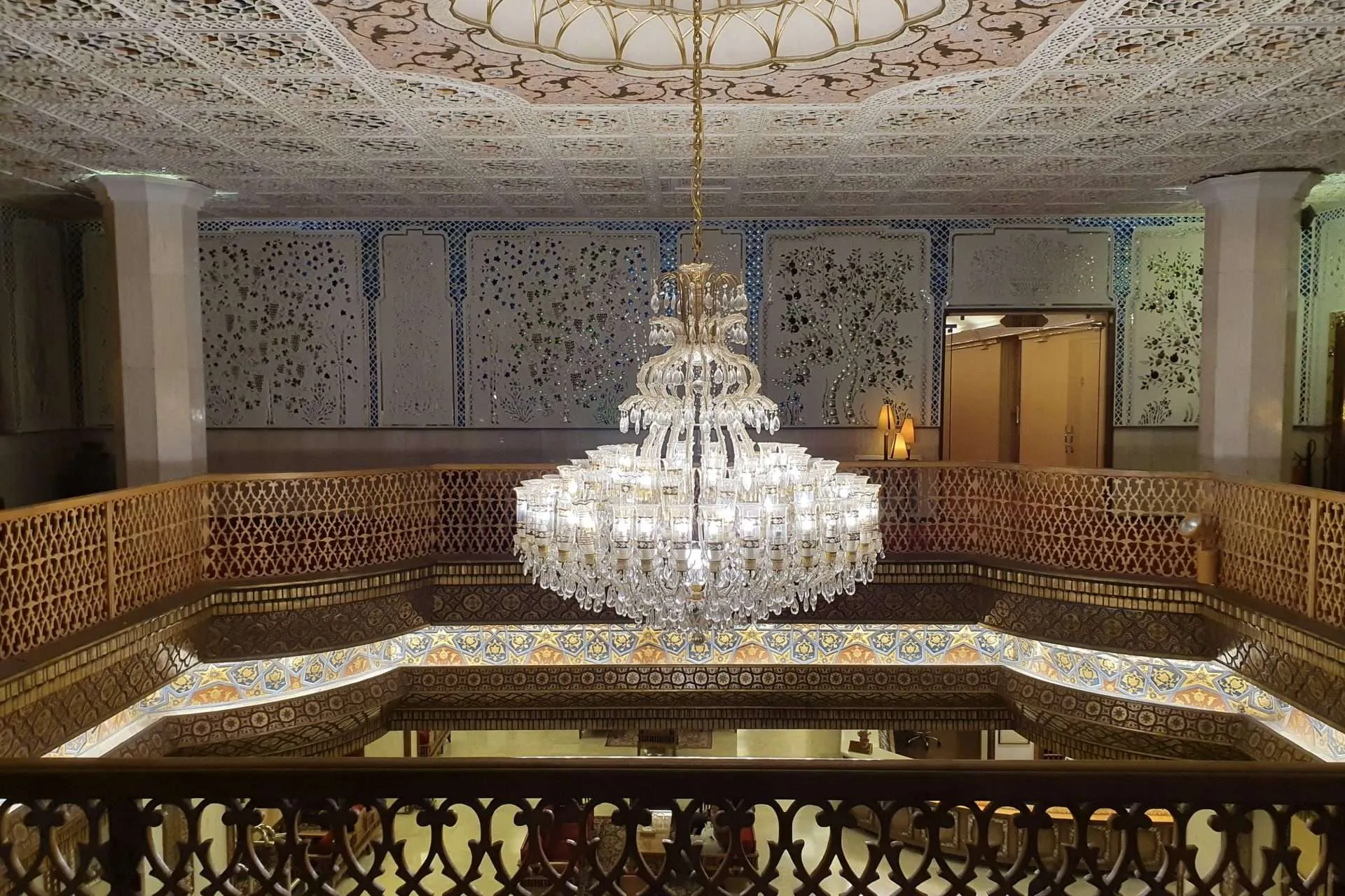 Chandelier at Abbasi Hotel Isfahan