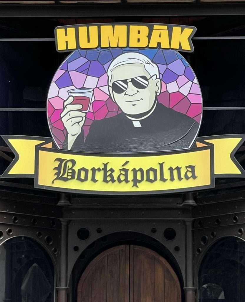 Borkápolna Bar in Budapest