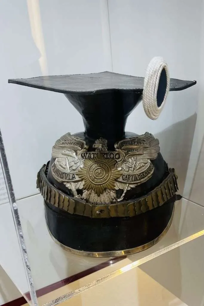 Helmet at Drachenfels Castle