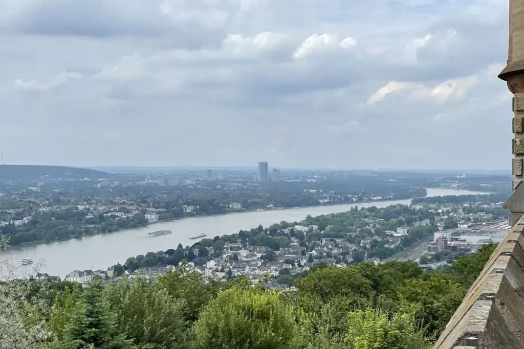 Bonn Germany from Drachenfels