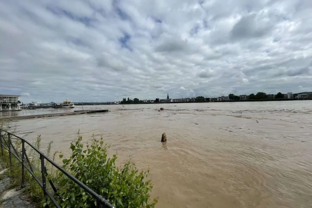 Rhine Bonn Germany 2021