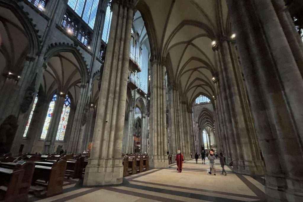 Priest Inside Kölner Dom