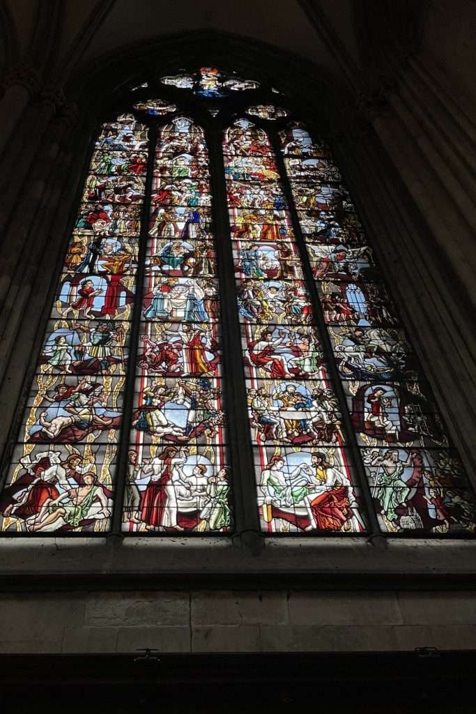 Stained Glass Kölner Dom Cologne Germany