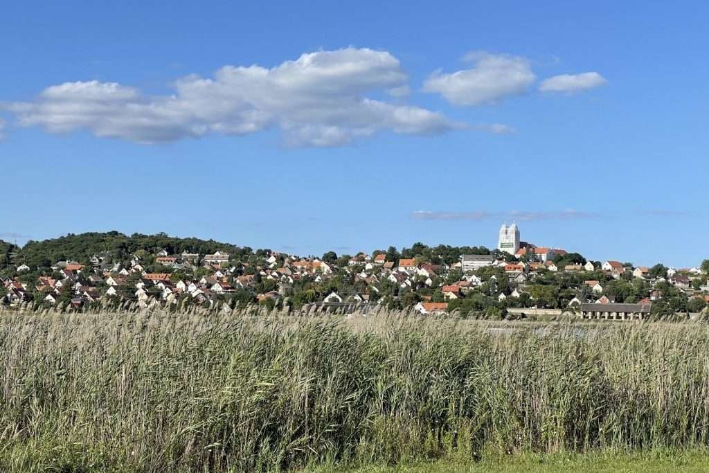 View of Tihany from Belső-tó