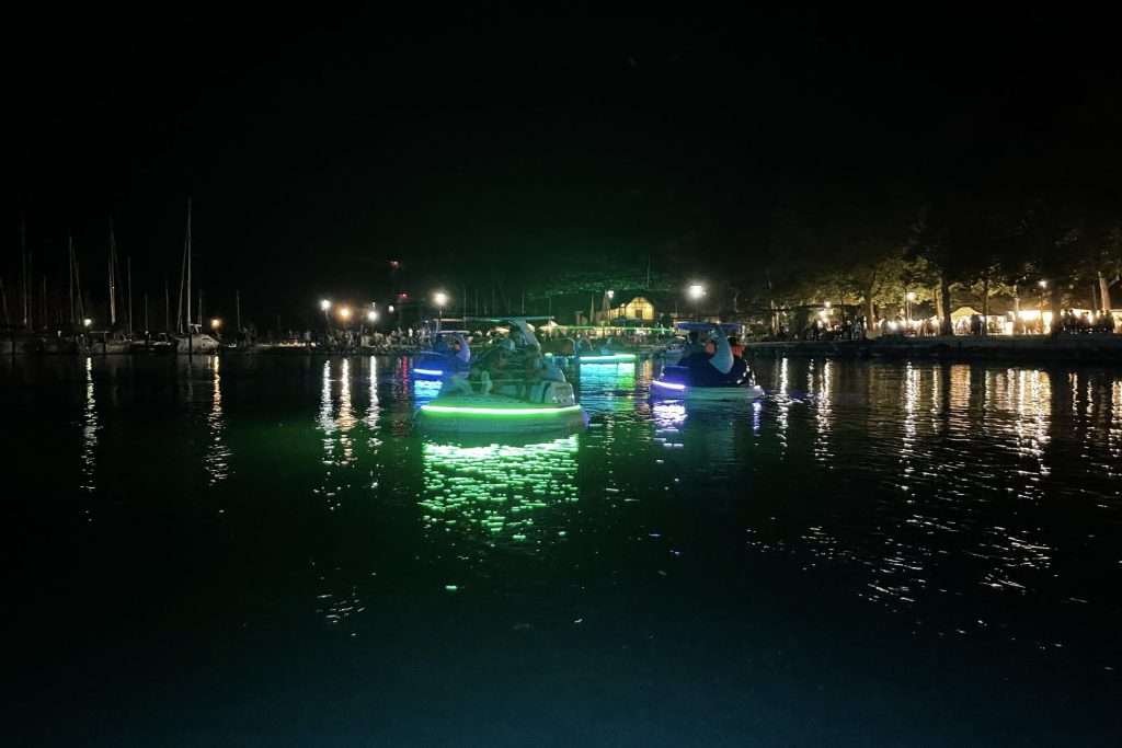Small boats at Balatonfüred