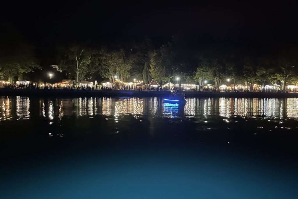 View from the water - Balatonfüred Wine Festival