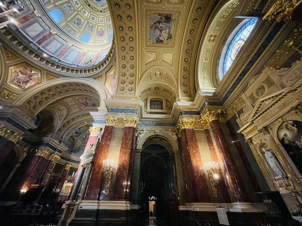 Inside St. Stephen’s Basilica