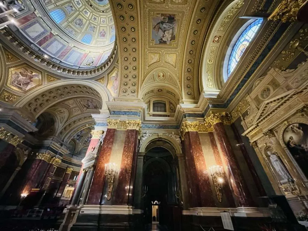 Inside St. Stephen’s Basilica