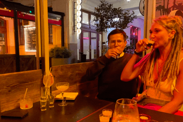 Shots in Budapest