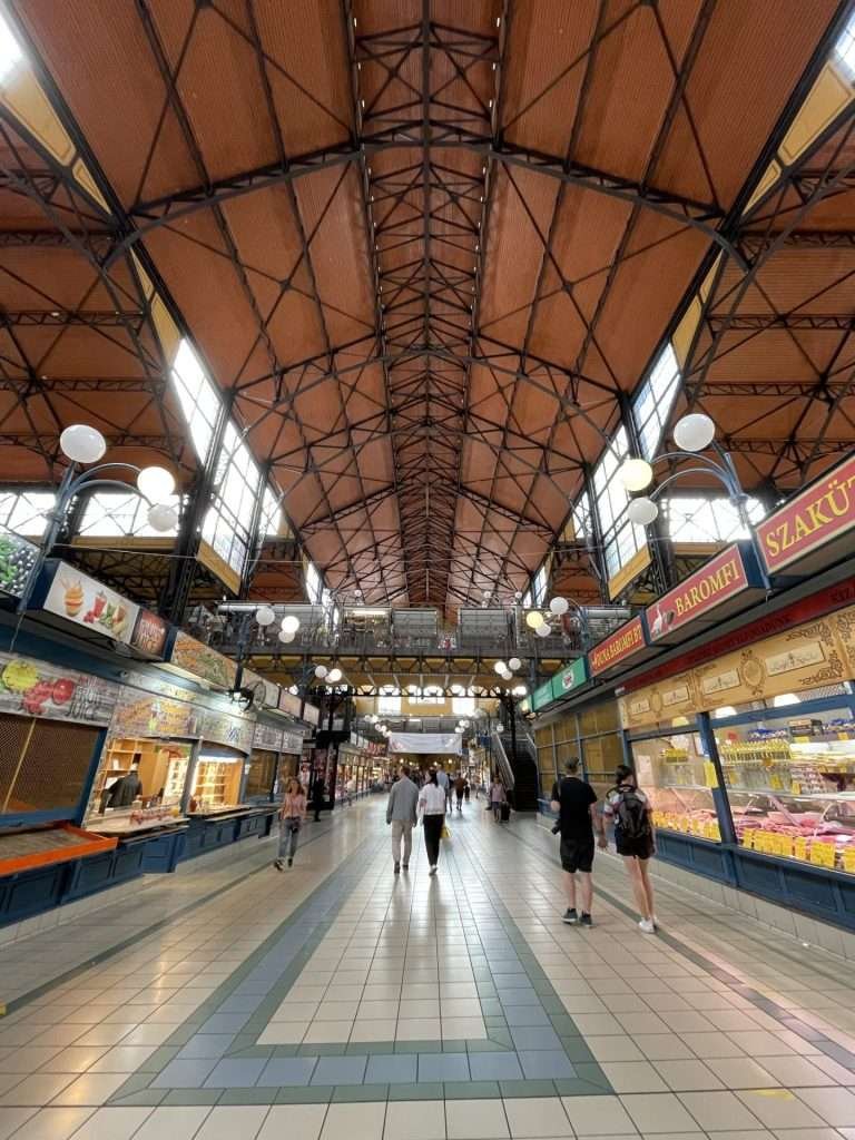 Central Market Hall Budapest Hungary