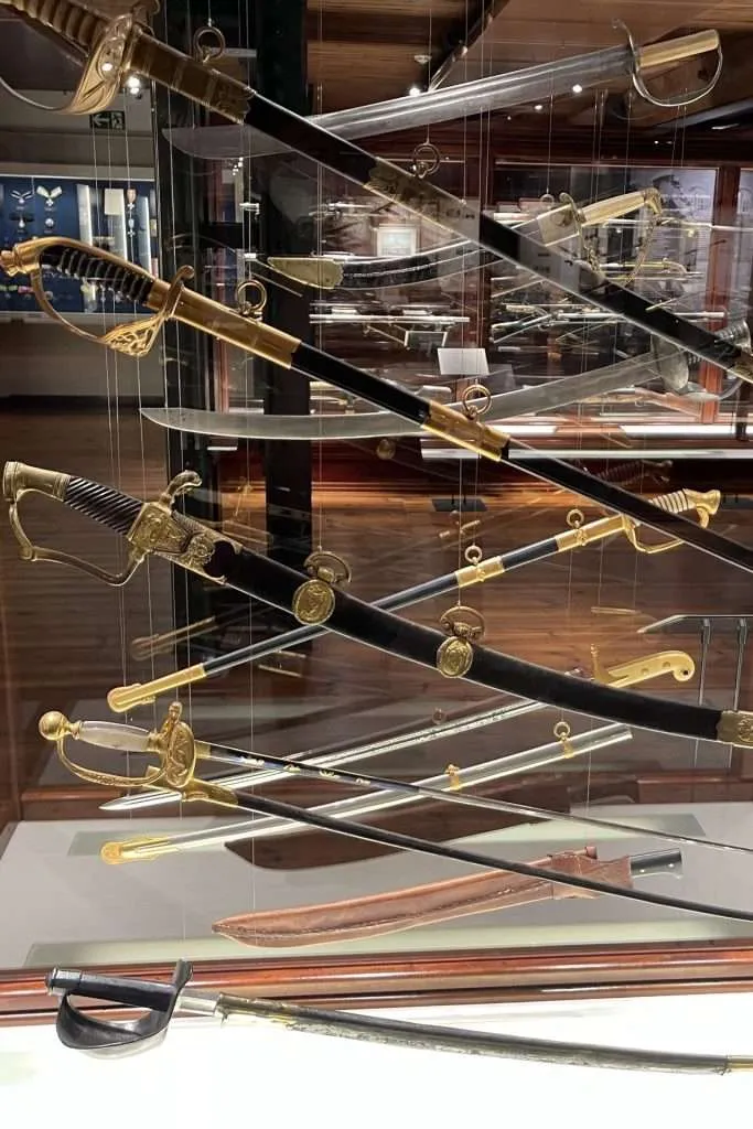 Sabres at International Maritime Museum Hamburg Germany