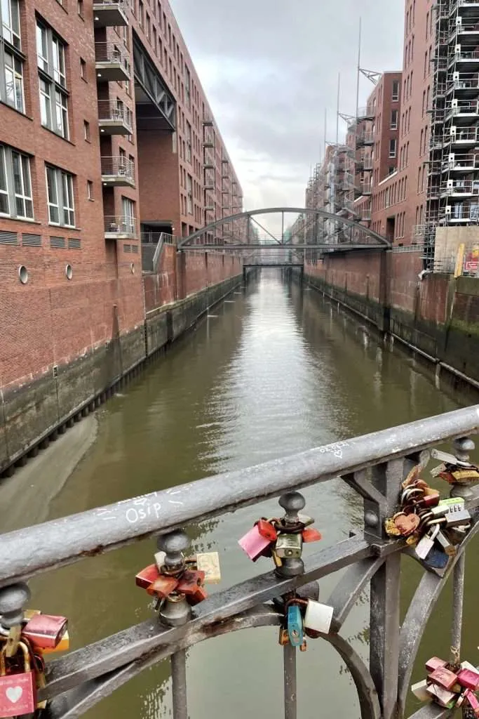 Hamburg Love Lock Bridge