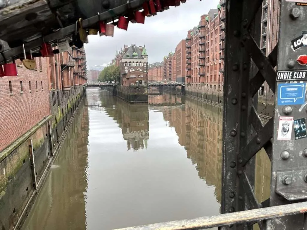 Wasserschloss through bridge