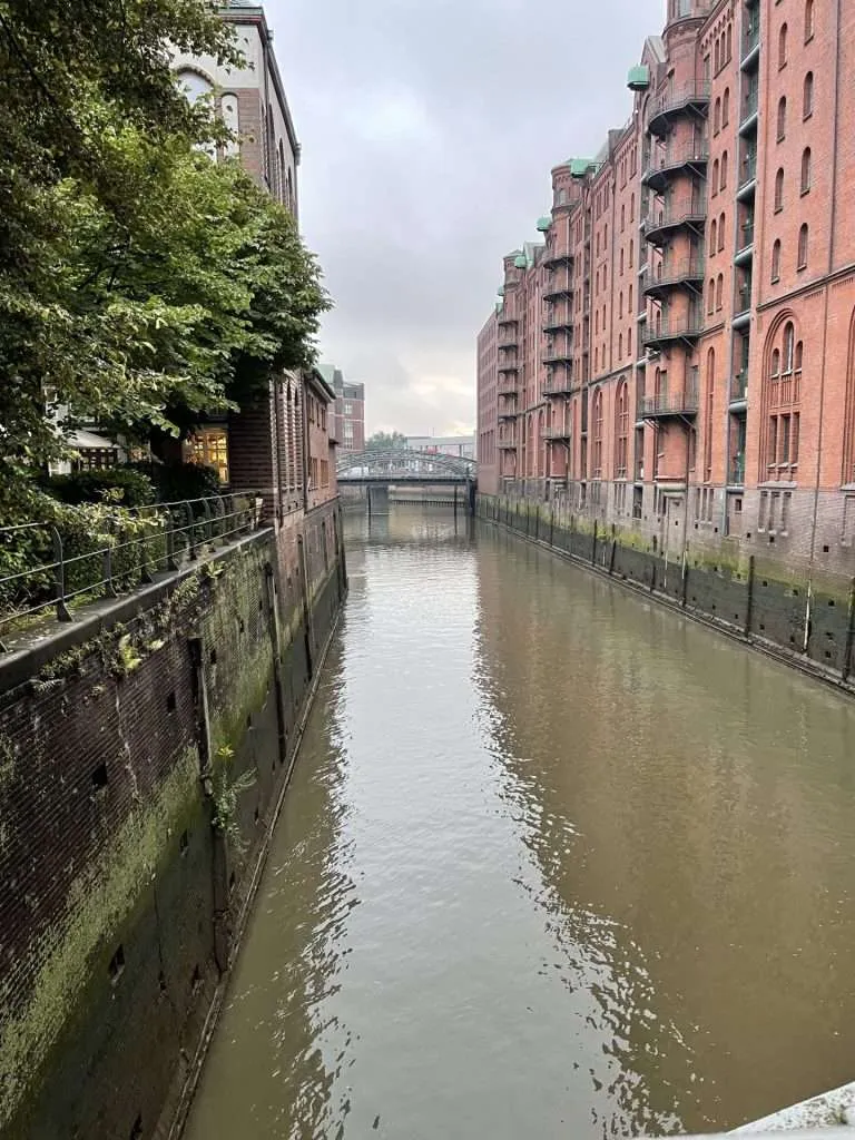 Canal in Speicherstadt