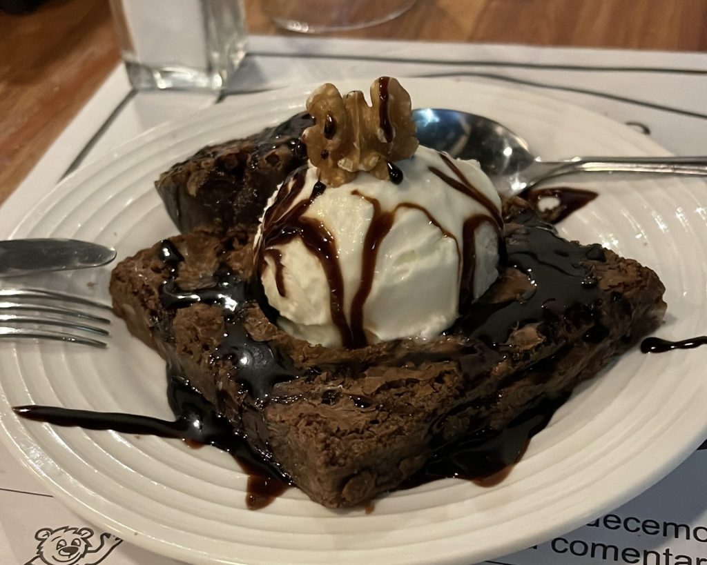 Brownie in Buenos Aires