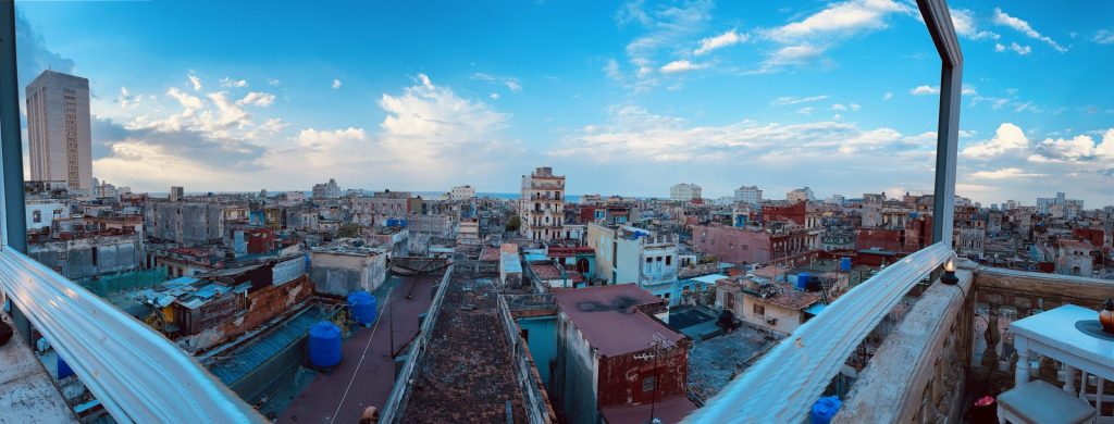 View of Old Havana from La Guarida