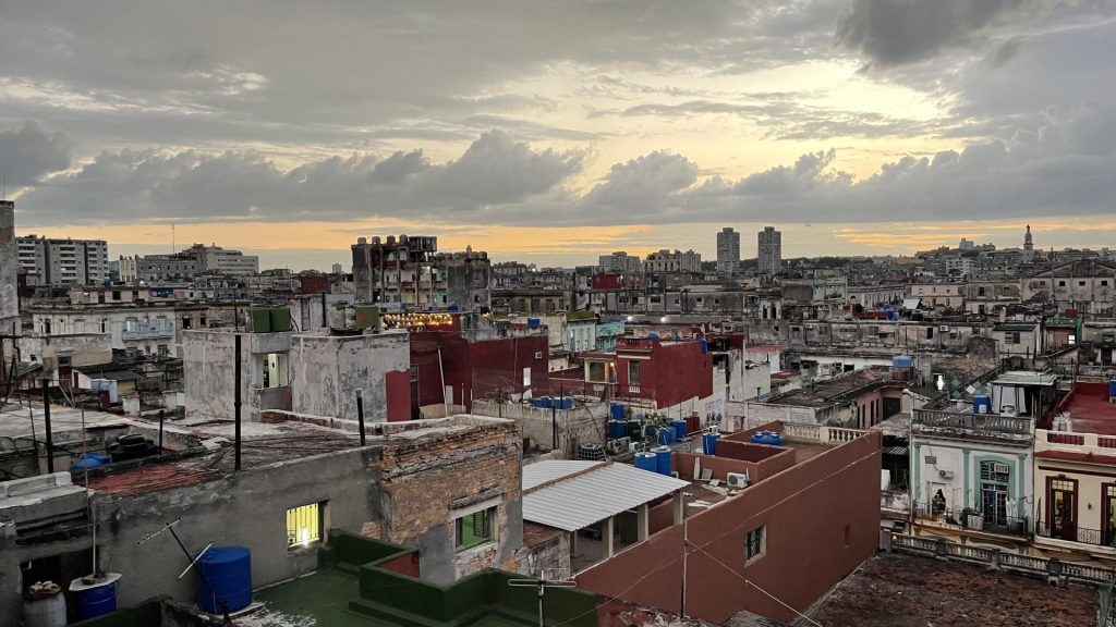 View of Old Havana from La Guarida