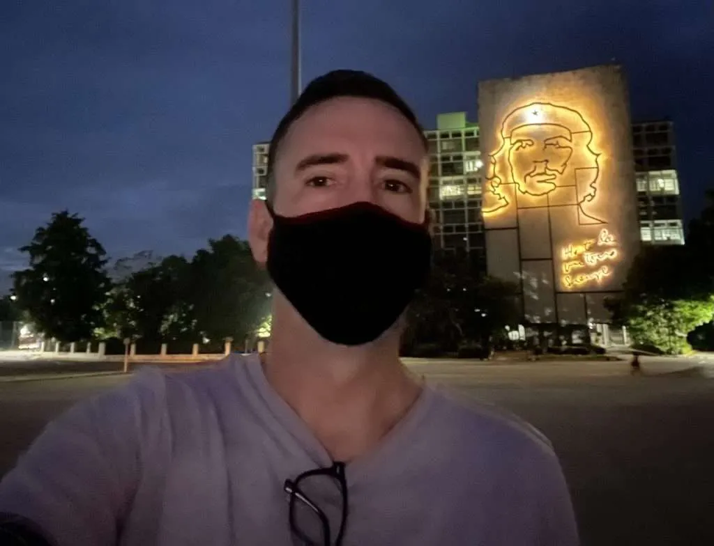 Kieran and Che monument