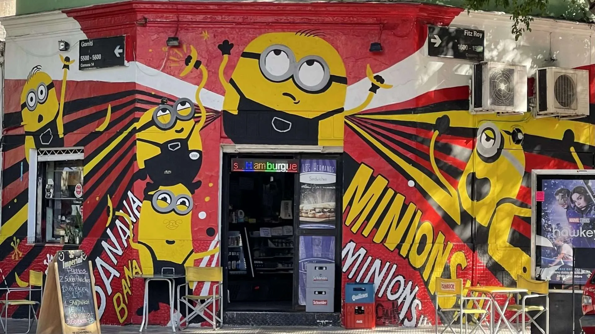 Minions mural