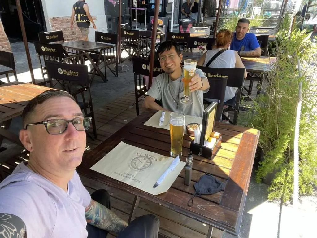 Kieran and Jimmy Buenos Aires