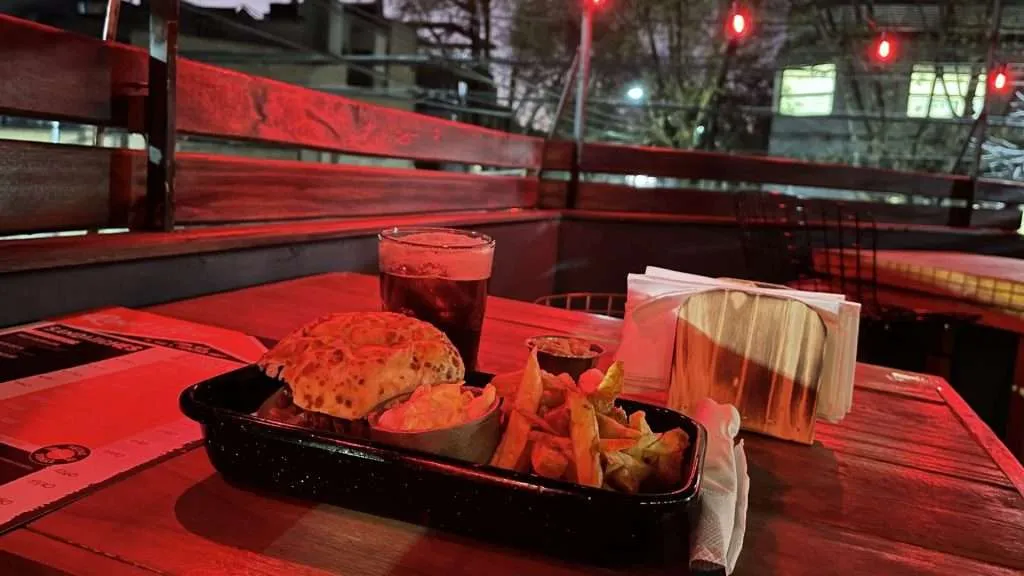 Burger in Buenos Aires